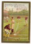 1878 Huntley & Palmers Baseball Themed Trade card