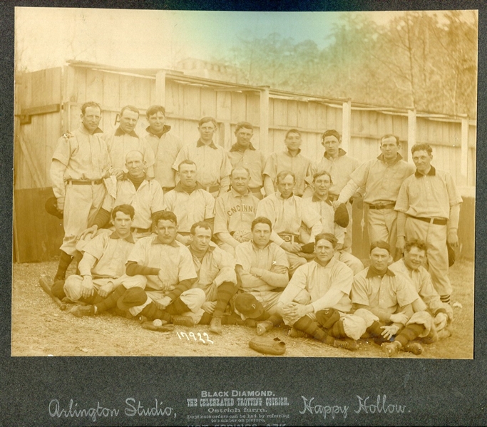 Circa 1907 Pittsburgh Pirates Spring Training Photograph Hot Springs Arkansas