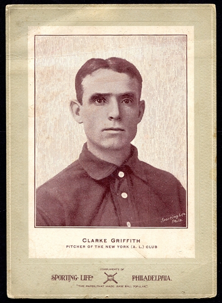 W600 Clarke Griffith New York Giants 