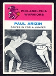1961 Fleer #45 Paul Arizin Philadelphia Warriors