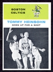 1961 Fleer #54 Tommy Heinsohn IA Boston Celtics