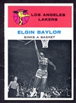 1961 Fleer #46 Elgin Baylor IA Los Angeles Lakers
