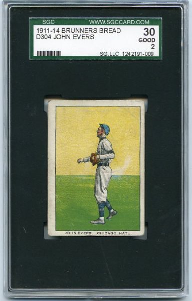 D304 Johnny Evers SGC 30