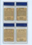 1941 Playball lot of Eight PSA 5's