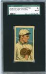 T213-2 Coupon Cigarettes Walter Johnson with Nap Lajoie text visible at top SGC A