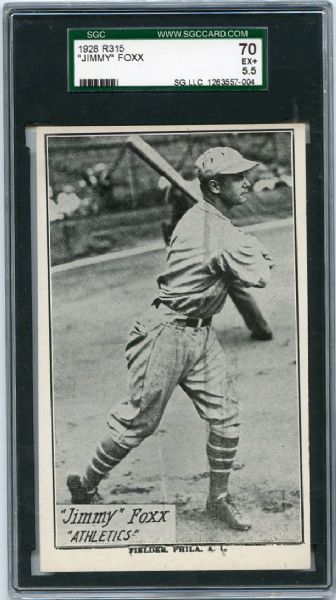 R315 Jimmy Foxx SGC 70