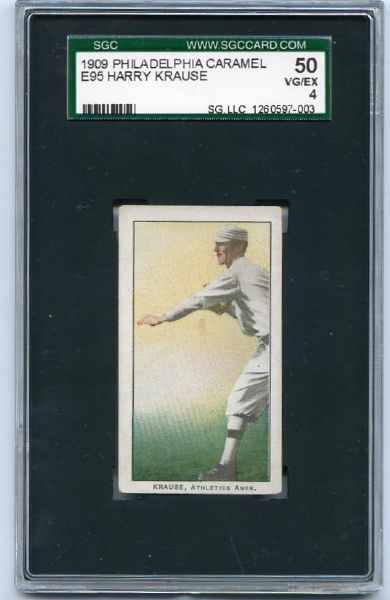 E95 Philadelphia Caramel Harry Krause SGC 50