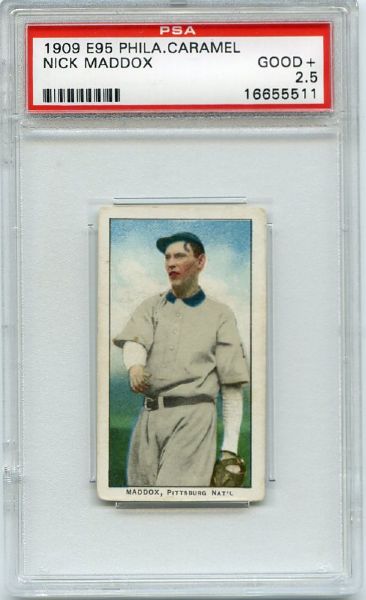 E95 Philadelphia Caramel Nick Maddox PSA 2.5