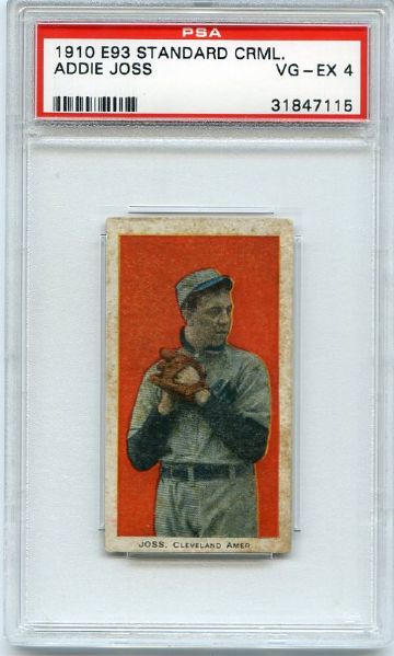 E93 Standard Caramel Addie Joss PSA 4