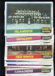 1980-81 Topps Hockey Team Set Poster Insert Set of 16 plus 25 dupes
