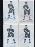 Eleven 1970's-1980's Minnesota North Stars Autographed Postcards