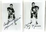 Thirteen Different Minnesota North Stars b & w Pictures Autographed