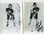 Thirteen Different Minnesota North Stars b & w Pictures Autographed