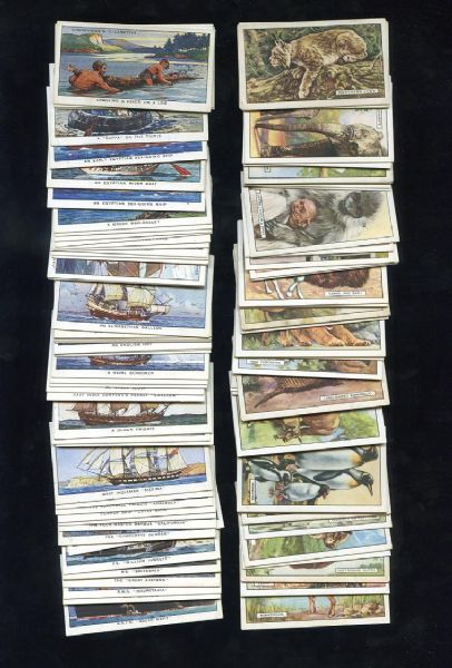 Four Different British Tobacco card sets