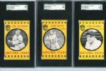 1977 Sertoma Stars High Grade SGC lot of 6 