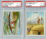 T73 Indian Life in the 60's lot of two PSA 6's