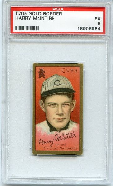 T205 Harry McIntire PSA 5