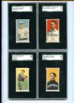 T206 Lot of Eight SGC Graded 40's