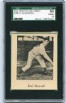 1947 Sports Exchange Ewell Blackwell SGC 50