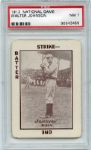 1913 National Game Walter Johnson PSA 7