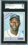 1966 Topps #500 Hank Aaron SGC 86