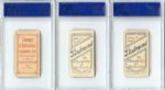 T206 Lot of Six PSA 3's