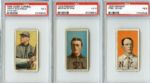 T206 Lot of Six PSA 3's 