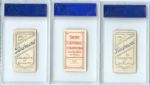 T206 Lot of Six PSA 4's 