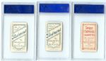 T206 Lot of Six PSA 4's 