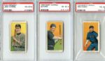 T206 Lot of Six PSA 4's