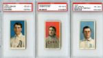 T206 Lot of Six PSA 4's