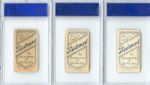 T206 Lot of Six PSA 4's