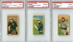 T212 1910 Obak Lot of Five PSA Graded