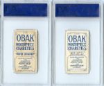 T212 1910 Obak Lot of Five PSA Graded