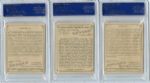 T53 Cowboy Series Six Different All PSA Graded