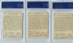T53 Cowboy Series Six Different All PSA Graded