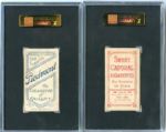 T206 Lot of Five SGC Graded Cards