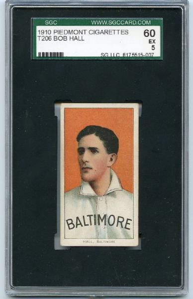 T206 Bob Hall SGC 60