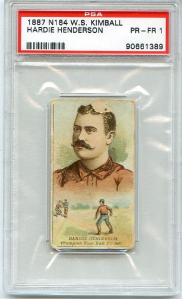 N184 Hardie Henderson PSA 1