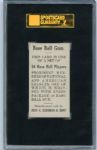 E92 John Dockman & Sons Bill O'Hara SGC 60