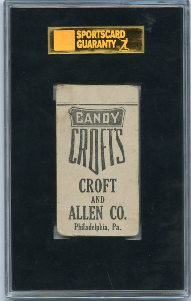 E92 Crofts Candy Jack Knight Error Back SGC A
