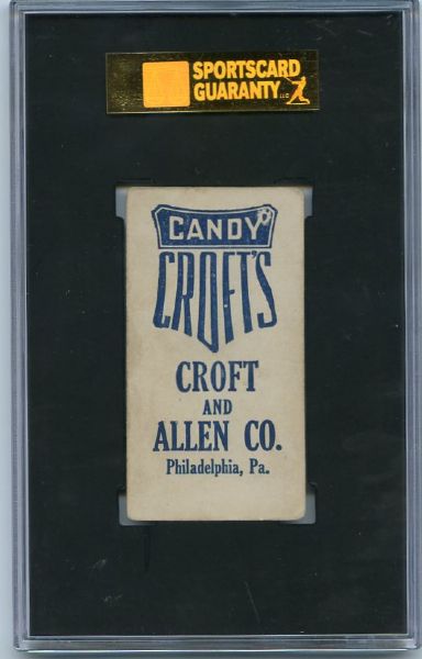 E92 Crofts Candy Topsy Hartsel Blue Back SGC 50