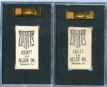 E92 Croft's Candy Germany Schaefer SGC 40 and Red Dooin SGC 30