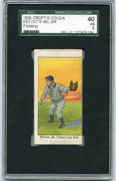 E92 Crofts Cocoa Dots Miller Fielding SGC 40