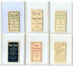 T206 Lot of Eleven Different Backs Plus One Extra