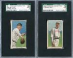 T206 Lot of Eleven Different Backs Plus One Extra