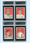 E145 1915 Cracker Jack lot of 19 GAI 7.5 and 7's