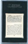 E145 1915 Cracker Jack #86 Bert Shotten, St. Louis  SGC 84
