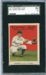 E145 1915 Cracker Jack #64 James Archer, Chicago Cubs SGC 84