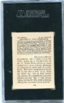 E145 1915 Cracker Jack #64 James Archer, Chicago Cubs SGC 84